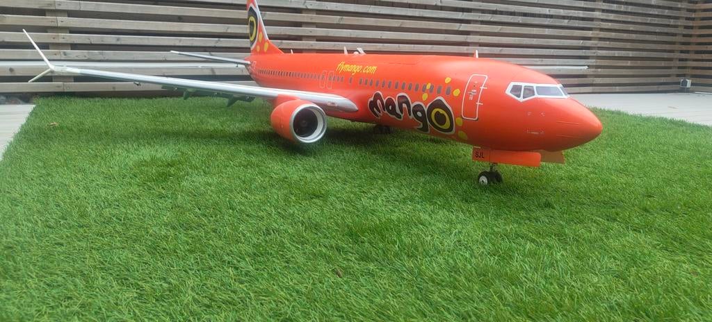 Boeing 737 MAX RC Vliegtuig 1.83 span, Ophalen