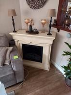schouw met haard, Ophalen of Verzenden, Zo goed als nieuw, Inbouwhaard, Elektrische haard