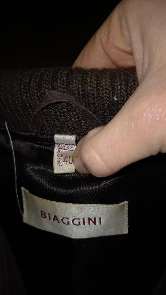 Leren jas Biaggini, Kleding | Dames, Ophalen of Verzenden, Zo goed als nieuw, Maat 38/40 (M), Bruin