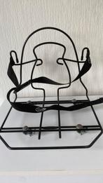 schooltassendrager voor fiets  / tassenrekje - Steco , zwart, Fietsen en Brommers, Fietsaccessoires | Bagagedragers, Ophalen of Verzenden