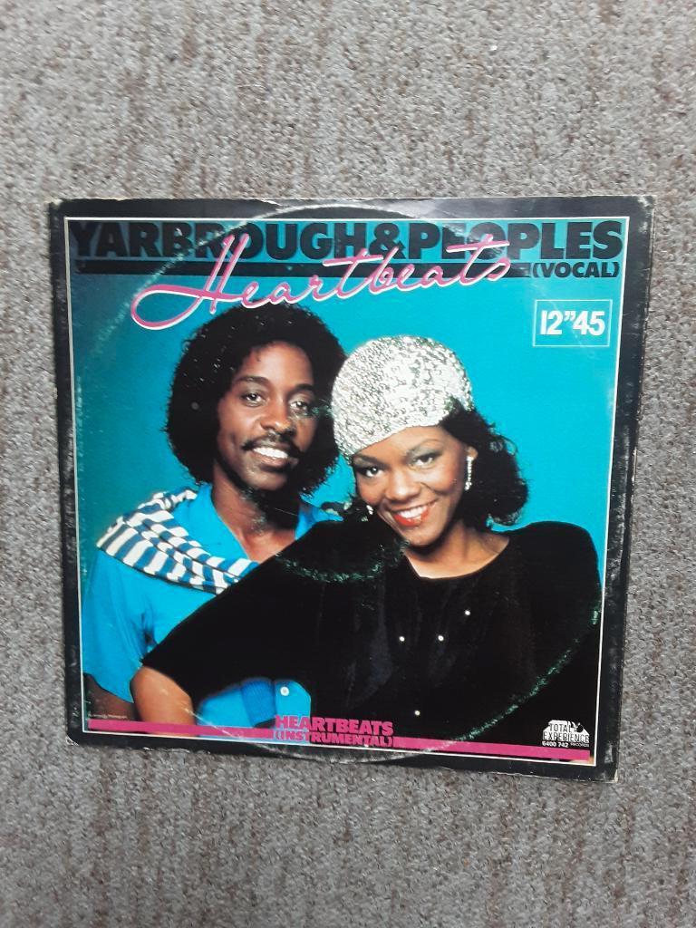 maxi single Yarbrough&Peoples heartbeats, Ophalen of Verzenden, Gebruikt, 12 inch