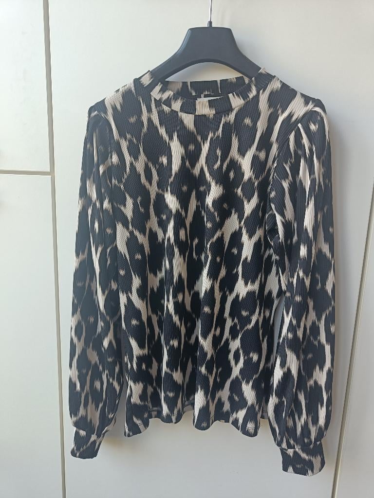 Super mooie dames meisjes Shoeby top blouse L 40, Beige, Maat 42/44 (L), Ophalen of Verzenden, Zo goed als nieuw