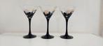 3 Vintage Luminarc Domino Anaïs martini-cocktail glazen, Eu, Eu, Overige typen, Ophalen of Verzenden