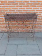 Stalen bloembak, Tuin en Terras, Bloembakken en Plantenbakken, Ophalen, Metaal, Minder dan 30 cm