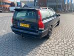 Volvo V70 2.4 170PK AUT 2001 Blauw, Auto's, 1800 kg, Blauw, Stationwagon, 2435 cc