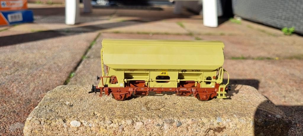 Roco zelflosser goederenwagon, Gelijkstroom, Wagon, Ophalen of Verzenden, Zo goed als nieuw