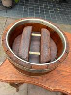 Complete antieke houten kaasmal,kaasvat,kaasbak,kaasvorm, Ophalen