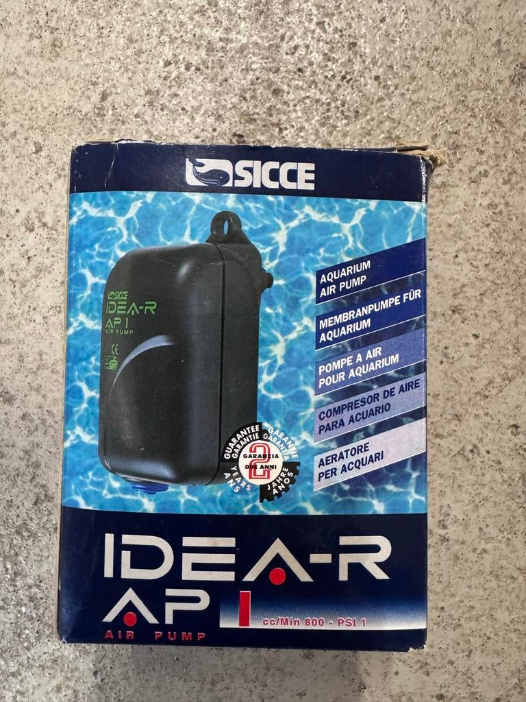 Aquarium pomp, beluchtingspomp, nieuw, Ophalen of Verzenden, Pomp, Nieuw, Filter