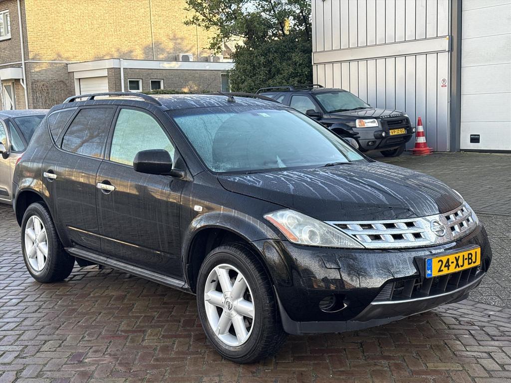 Nissan Murano MURANO 3.5v6 ZEER LUXE UITGEVOERD, Auto's, Nissan, Automaat, Gebruikt, Zwart, Murano