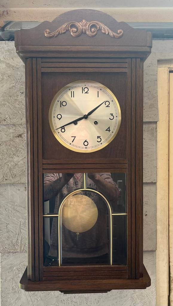 FHS Hermle klassieke bak regulateur zgan, Ophalen