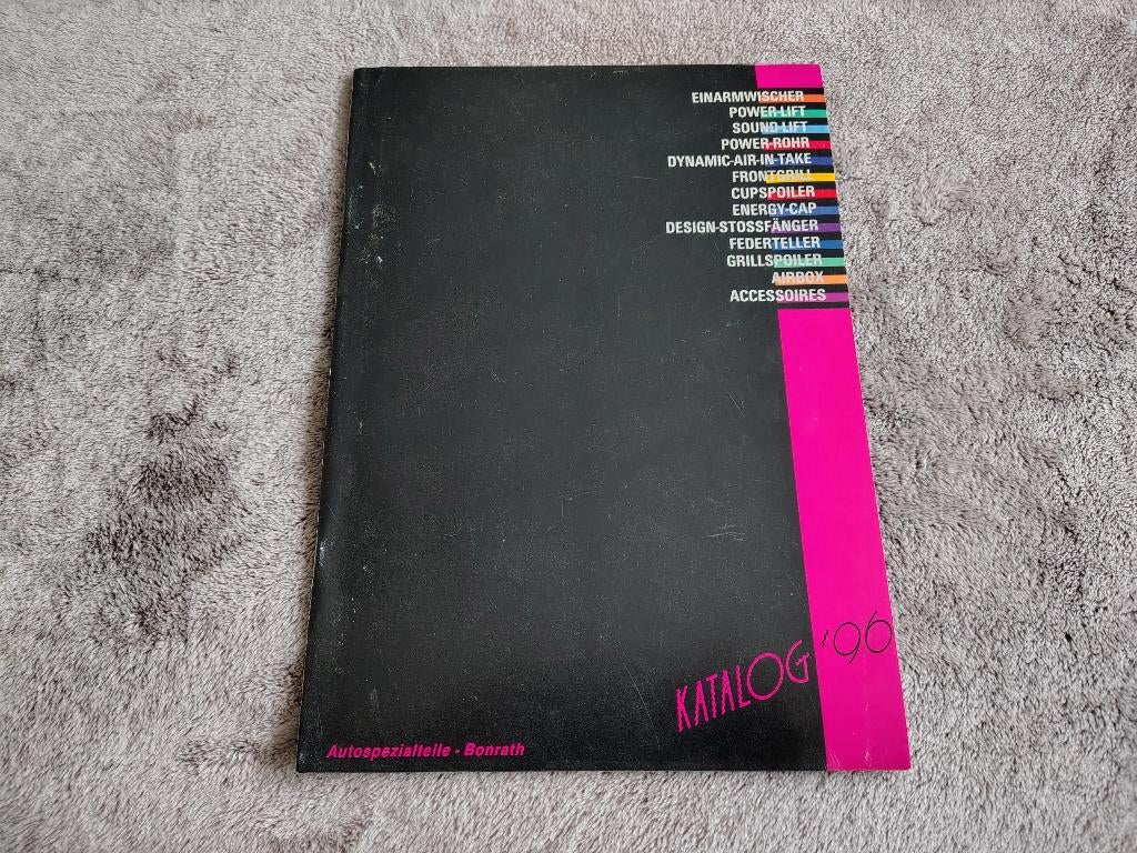 Catalogus: Bonrath Tuning / Opel/ Volkswagen (1996), Verzenden, Gelezen, Volkswagen