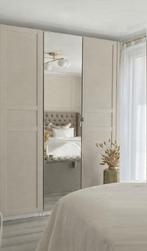 Ikea Pax kasten 150x201 Beige Flitsberget, 200 cm of meer, 150 tot 200 cm, Zo goed als nieuw, Neutraal rustig