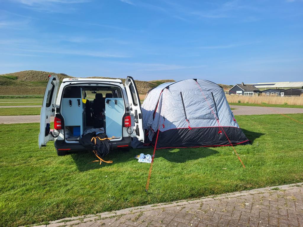 Bardani Silverstone Air bustent uit 2025, Caravans en Kamperen, Tenten, Ophalen, Zo goed als nieuw