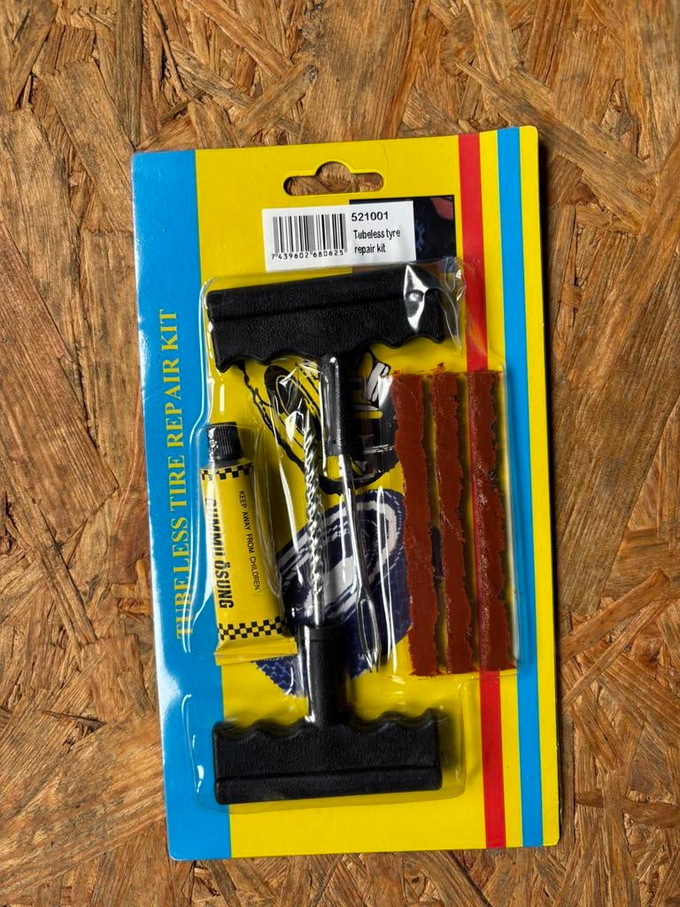 Banden reparatie set scooter nieuw, Ophalen, Zo goed als nieuw, Overige typen