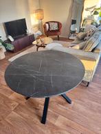 Ikea Zwart Marmer eettafel - 105cm, Ophalen, Kunststof, Gebruikt, 100 tot 150 cm