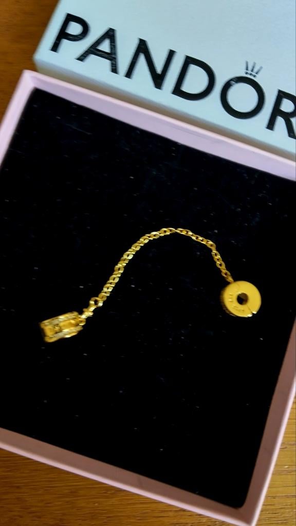 Pandora veiligheid, Ophalen of Verzenden, Nieuw, Goud, Pandora