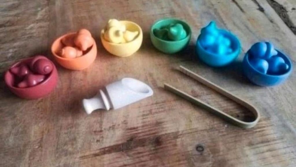 Nieuwe houten sensory speelset, Ophalen of Verzenden, Nieuw