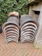 Koramic Narvik nokvorsten, kant/gevelpannen, pannen deest, Ophalen, Gebruikt, 15 m² of meer, Dakpannen