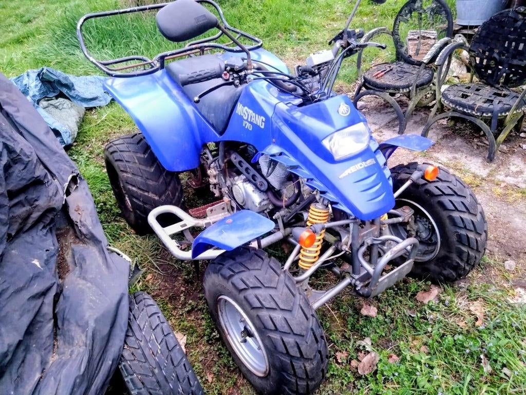 Quad SMC Kreidler 170 kenteken, 1 cilinder, 170 cc