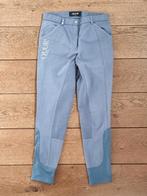 Paardrijbroek fullgrip van het merk Quur, grijsblauw, mt 40, Dressuur, Zo goed als nieuw, Dames, Onderkleding