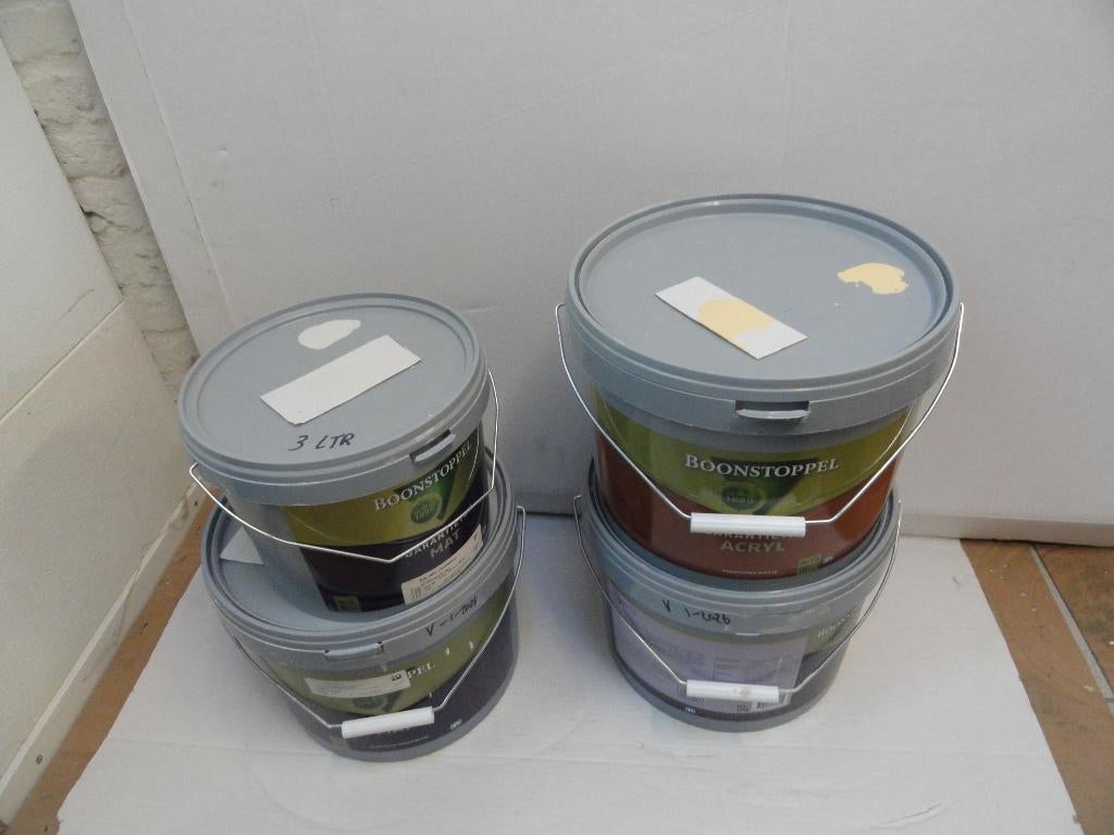 BOONSTOPPEL GARANTIETEX MUURVERF LATEX, Overige kleuren, 5 tot 10 liter, Nieuw, Ophalen of Verzenden