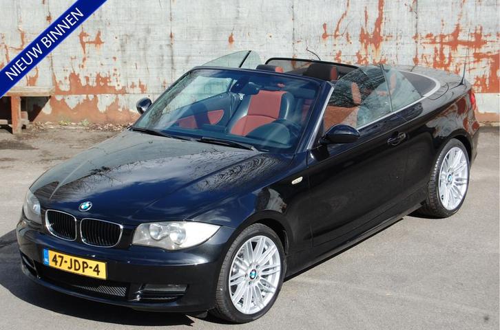 BMW 125I Cabrio / High Executive / AUT / Navi / '09 / Org NL, Auto's, BMW, Bedrijf, Te koop, 1-Serie, ABS, Airbags, Airconditioning