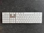 Apple Mac bluetooth toetsenbord wit, Computers en Software, Ophalen of Verzenden, Zo goed als nieuw, Draadloos, Qwerty