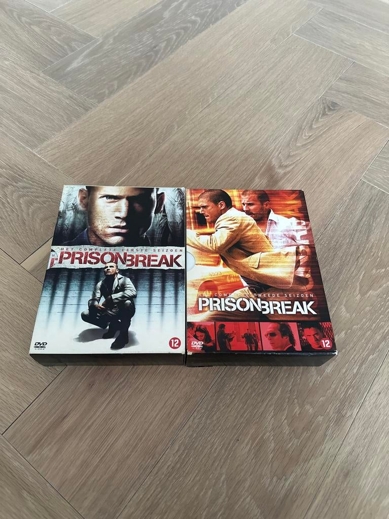 Prison Break Seizoen 1 en 2 DVD, Gebruikt, Boxset, Ophalen of Verzenden, Actie en Avontuur