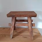 Houten krukje, Ophalen