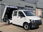 Volkswagen Transporter 2.0 TDI L2H1 150pk DC Euro 6 Kipper A, Auto's, Voorwielaandrijving, Gebruikt, 4 cilinders, 150 pk