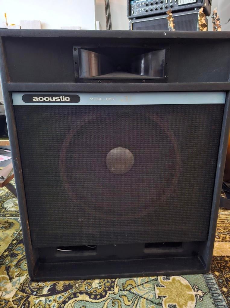 Acoustic 805 1x15" JBL K 140, Muziek en Instrumenten, Versterkers | Bas en Gitaar, Ophalen, Zo goed als nieuw, 100 watt of meer