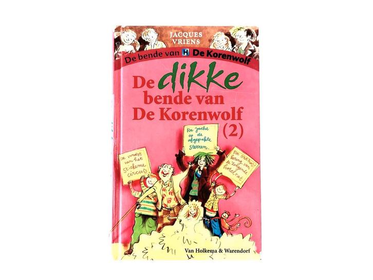 Jacques Vriens - De Dikke Bende van De Korenwolf 2, Boeken, Kinderboeken | Jeugd | 10 tot 12 jaar, Gelezen, Ophalen of Verzenden