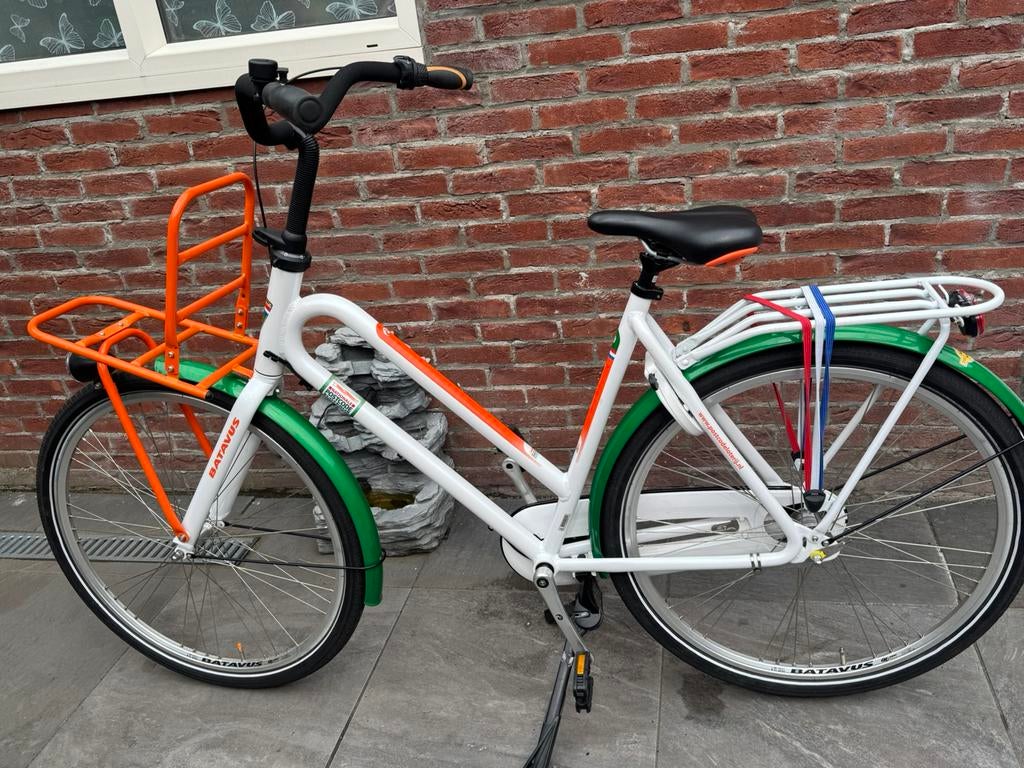 ZGAN Batavus postcode loterij damesfiets, Fietsen en Brommers, Fietsen | Dames | Damesfietsen, Versnellingen, Batavus, Zo goed als nieuw