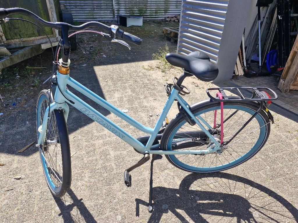 Batavus damesfiets Dinsdag licht blauw, Fietsen en Brommers, Fietsen | Dames | Damesfietsen, Ophalen, Versnellingen, Batavus, Schijfrem