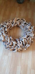 Houten Drijfhout Krans - Natuurlijke Decoratie, Ophalen, Zo goed als nieuw