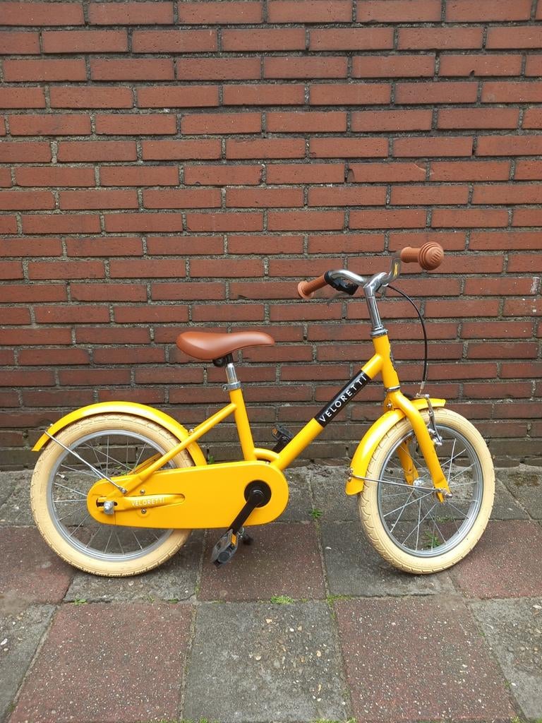 Veloretti kinderfiets Maxi - Bananarama - 16 inch, Ophalen, Zo goed als nieuw, 16 tot 20 inch, Veloretti