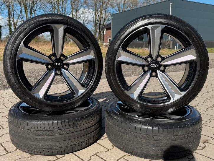19” INCH AUDI A4 A5 RS4 RS5 LOOK VELGEN S4 S5 ZOMER VELGEN, Auto-onderdelen, Banden en Velgen, Banden en Velgen, Zomerbanden, 19 inch