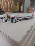 2 PROMOTOYS MODELLEN  SCANIA & DAF XF INCL SPIEGELS., Ophalen of Verzenden, Zo goed als nieuw, Bus of Vrachtwagen, Overige merken