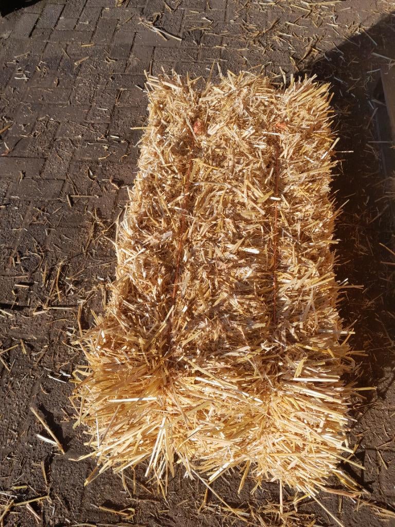 Gerste stro kleine pakken, Ophalen of Verzenden, Vee