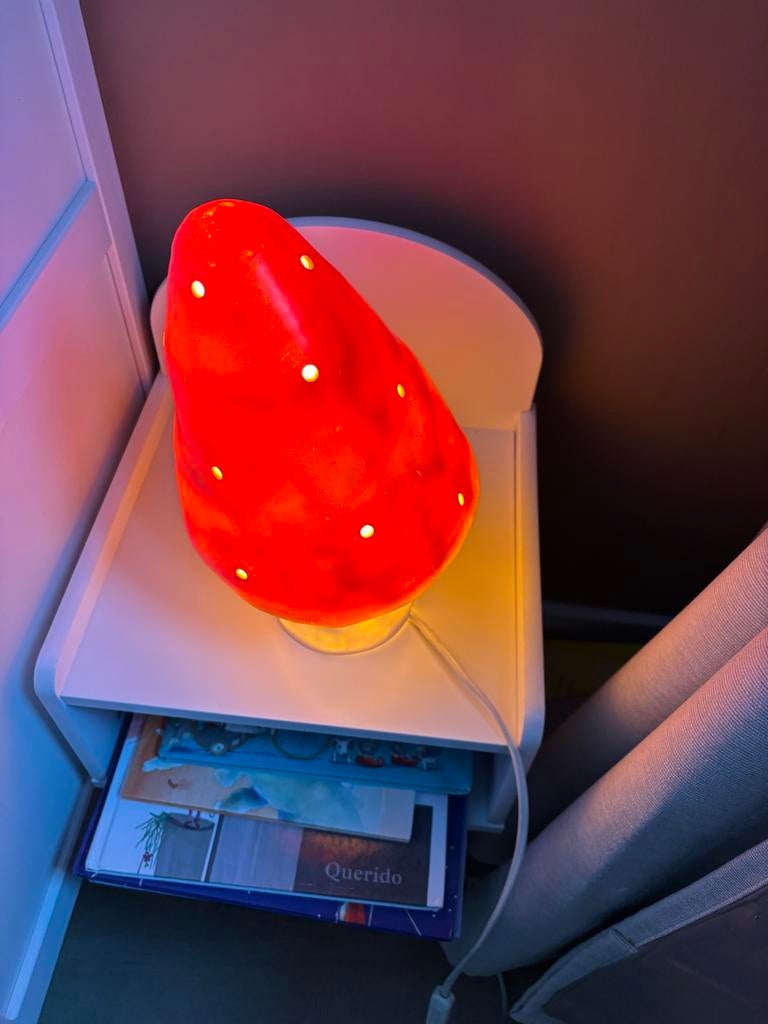 Heico paddestoel lamp, Ophalen, Zo goed als nieuw