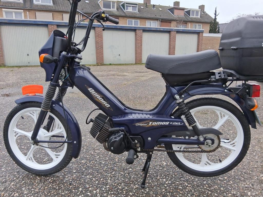 Tomos Quadro brommer, Fietsen en Brommers, Brommers | Tomos, Ophalen, Gebruikt, Maximaal 25 km/u, Quadro