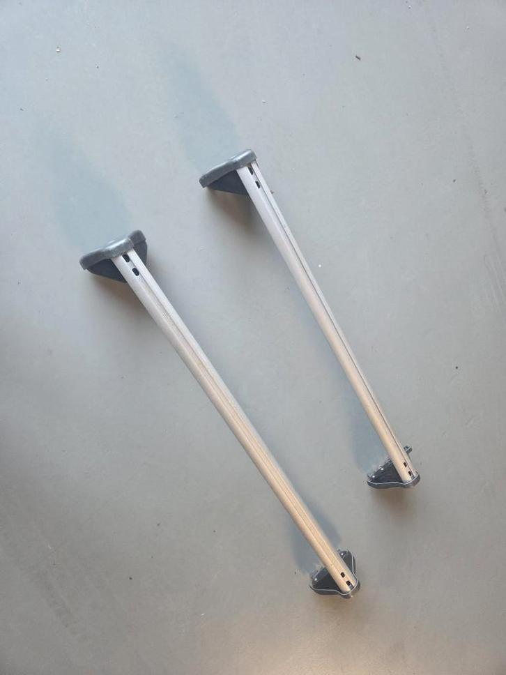 Dakdragers (set van 2) Opel Corsa d, Auto diversen, Dakdragers, Gebruikt, Ophalen of Verzenden