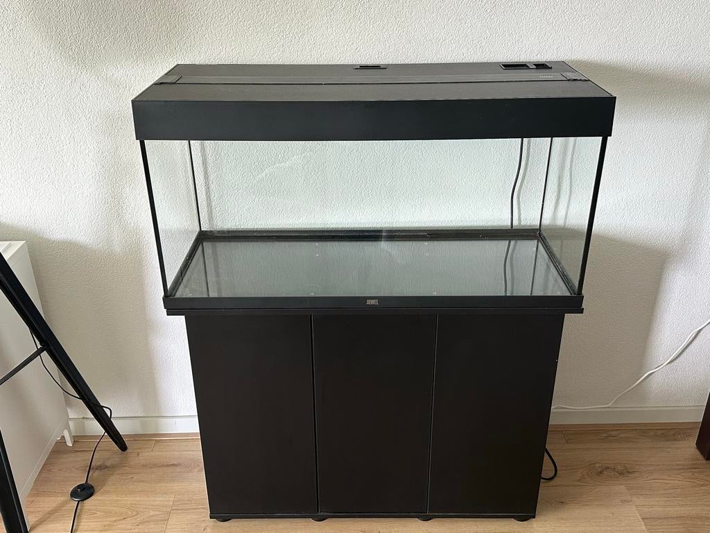 Juwel aquarium met toebehoren, Dieren en Toebehoren, Vissen | Aquaria en Toebehoren, Ophalen, Gebruikt, Gevuld zoetwateraquarium