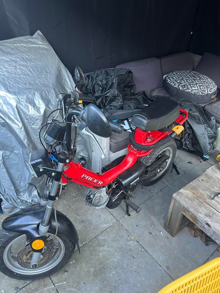 Tomos Pack'r 65cc rood, Ophalen, Gebruikt, Overige modellen