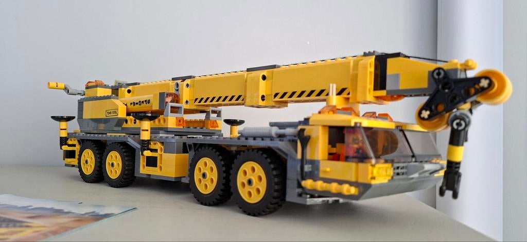 Lego City set 7249 mobiele kraan xxl, Compleet, Lego, Ophalen of Verzenden, Complete set