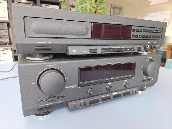 Philips FR931 receiver + CD910 CD speler, Audio, Tv en Foto, Stereo-sets, Gebruikt, Cd-speler, Tuner of Radio, Philips, Losse componenten