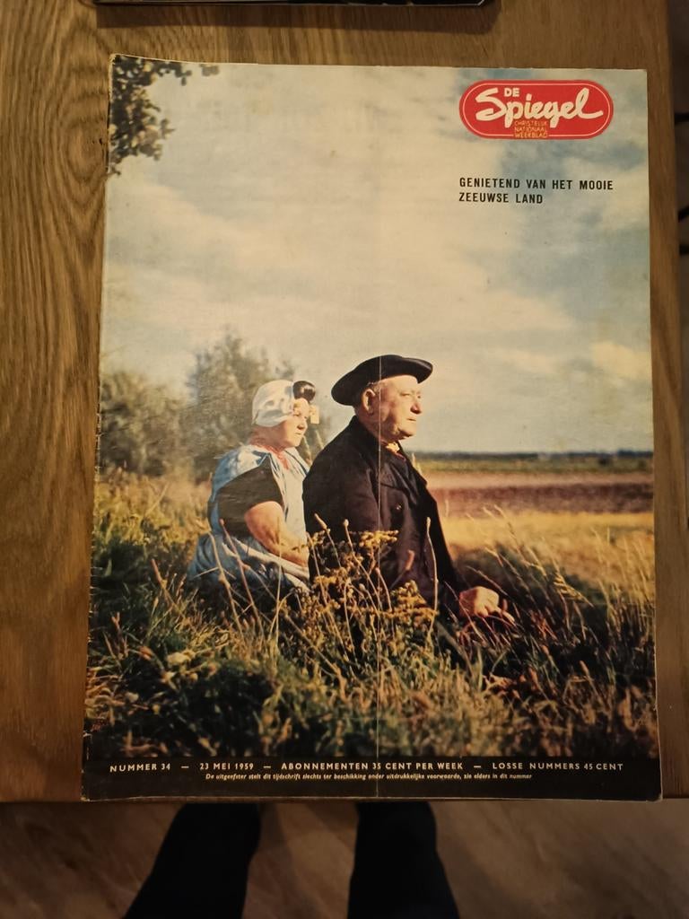 De Spiegel nummer 34 - 23 mei 1959, Ophalen of Verzenden, Gelezen