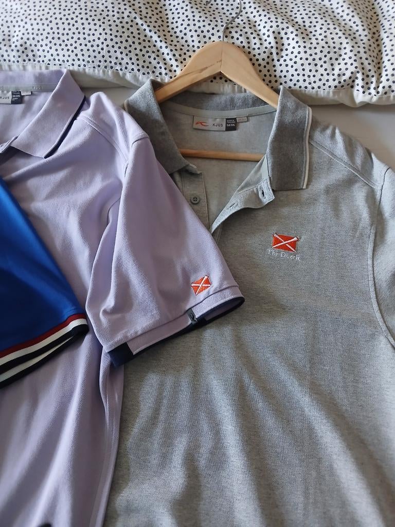 Golfshirts The Dutch - Diverse maten en kleuren, Blauw, Overige maten, Ophalen of Verzenden, Gedragen
