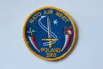 patch nato air meet 2003  poland, Verzamelen, Verzenden, Zo goed als nieuw, Patch, Badge of Embleem