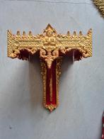 Oorspronkelijk Thais altaarstandaard/wandplank, Ophalen of Verzenden